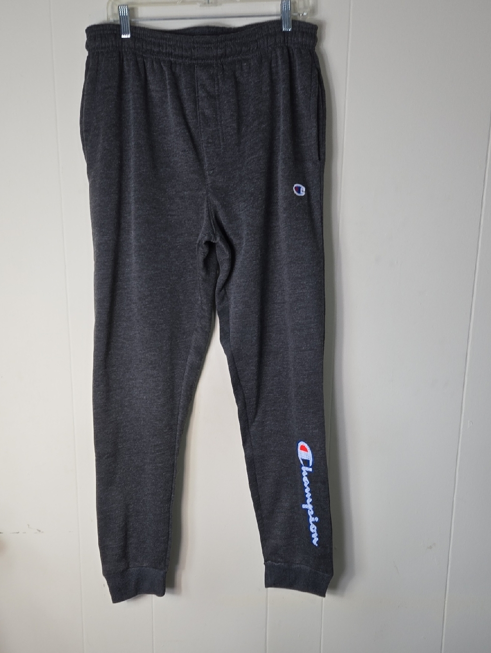 Champion Charcoal Gray Logo Joggers